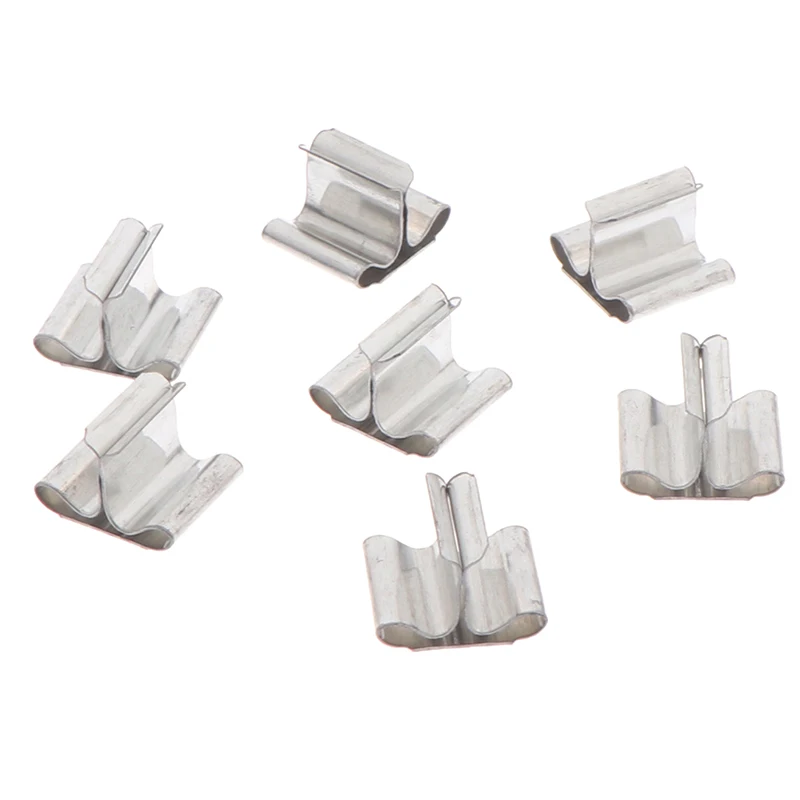 50 pçs vela de madeira wicks base clipe velas de ferro fazendo suporte diy kit artesanal