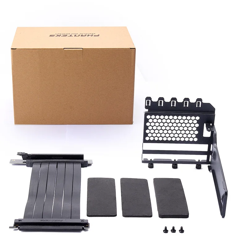 Wind Chaser V-GPUKT vertical bracket, computer graphics card PCI-E adapter cable with bracket