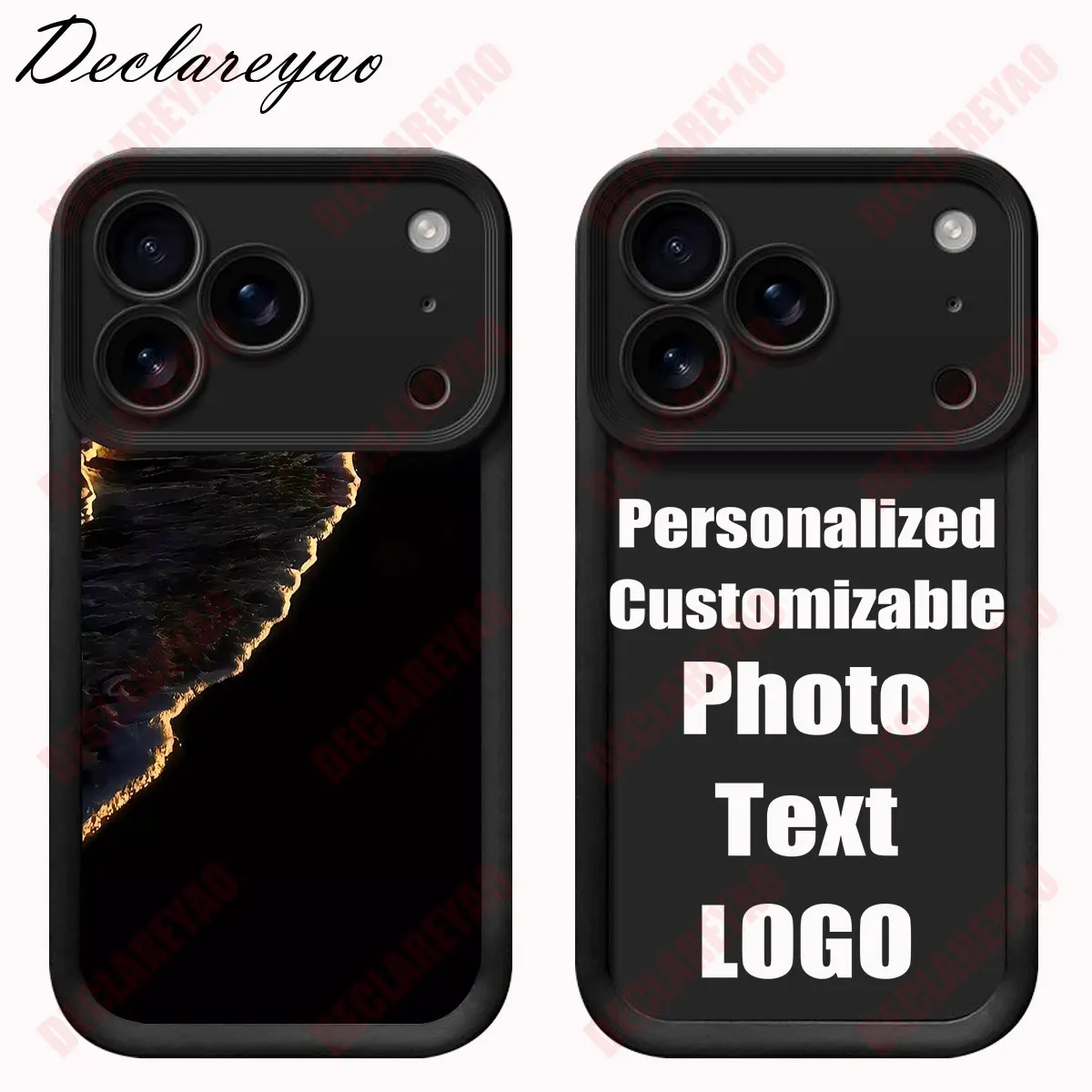 Personalized DIY Customized Photo Matte Soft Coque For iPhone 6S 17 16e 7 2022 Max XR 11 16 12 Pro 8 2020 15 SE Xs X Case Cover