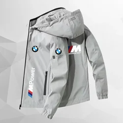 2024 autumn and winter men's and women's street cycling parade cycling fashionable jacket BMW motorcycle sports cycling jacket