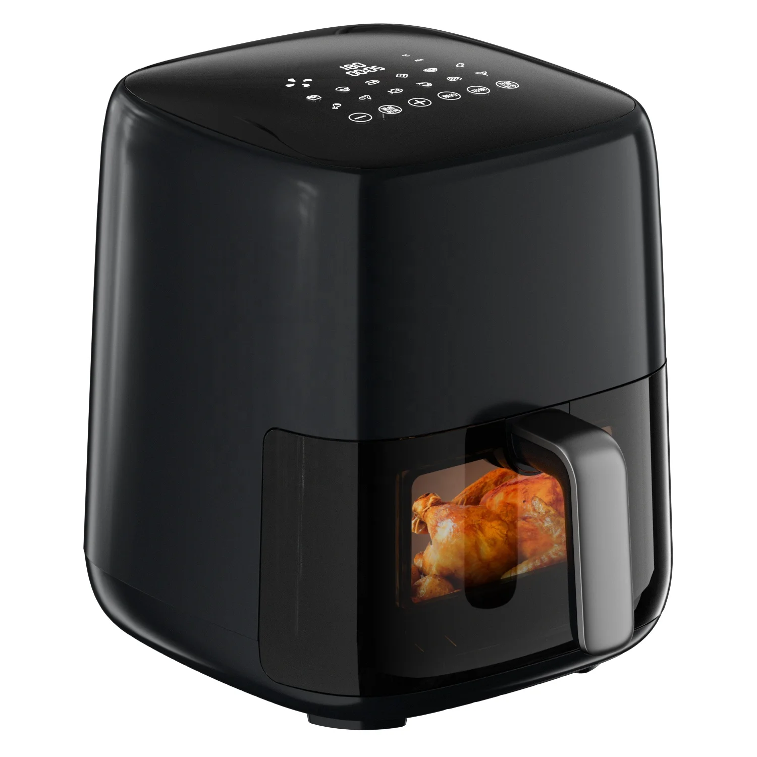 Healthy Fry DIgital Visual Pot Adjustable Temperature Air Fryer Household