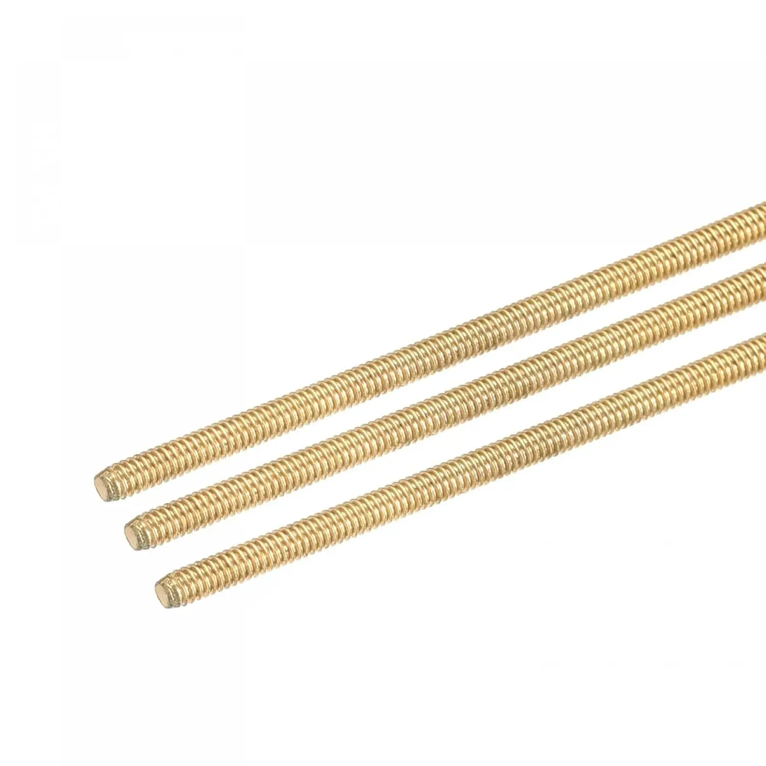 1pcs Brass Thread Rod M2 M2.5 M3 M4 M5 M6 M8 M10 M12 M14 M16x250/500MM Brass Metric Bolt Full Thread Shaft Rod Bar Stud