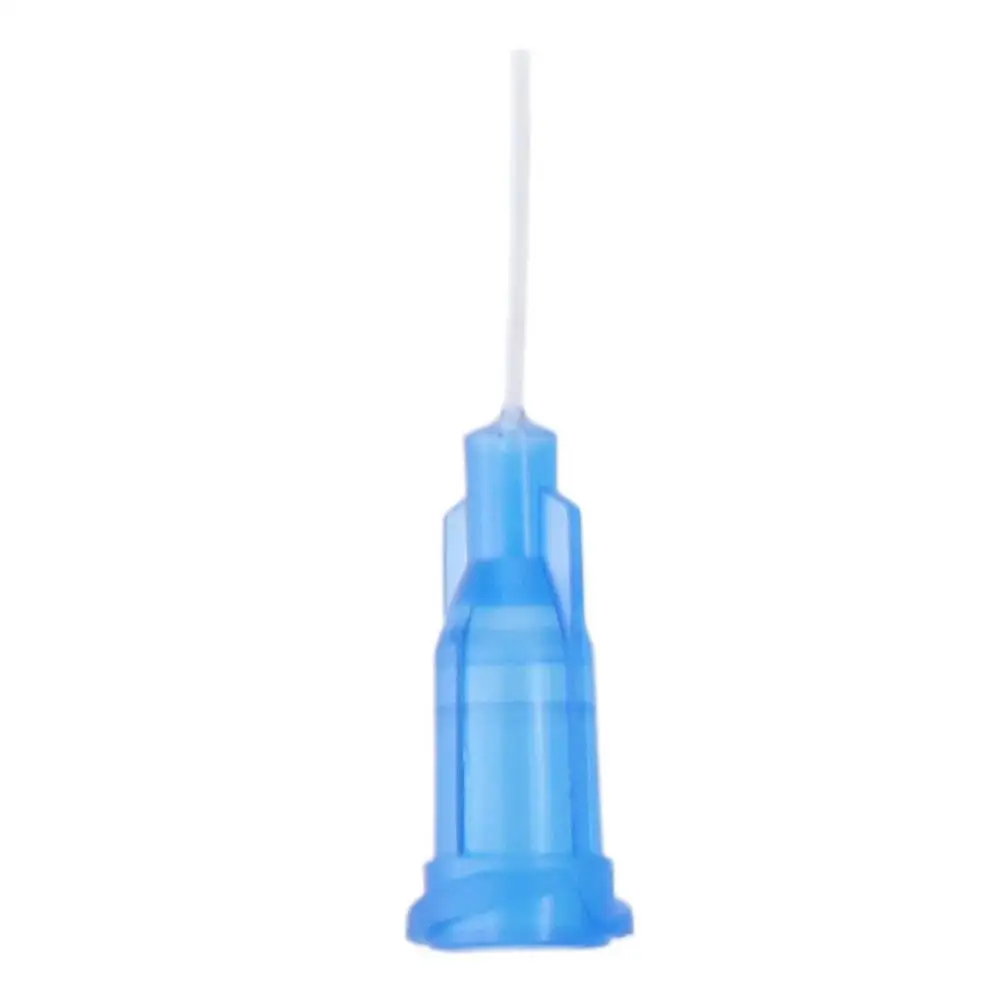 Plastic Dispensing Needles,PTFE Glue Needle Tube Blunt Luer Lock Tips with PP Flexible Needle for Liquid Glue Gun