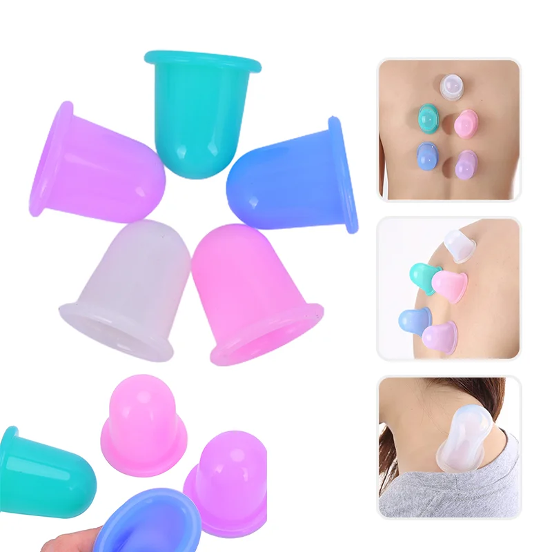 

Family Full Body Neck Back Massage Helper Sillicone Anti Cellulite Massager Vacuum Cans Anti Cellulite Vacuum Cupping Cups