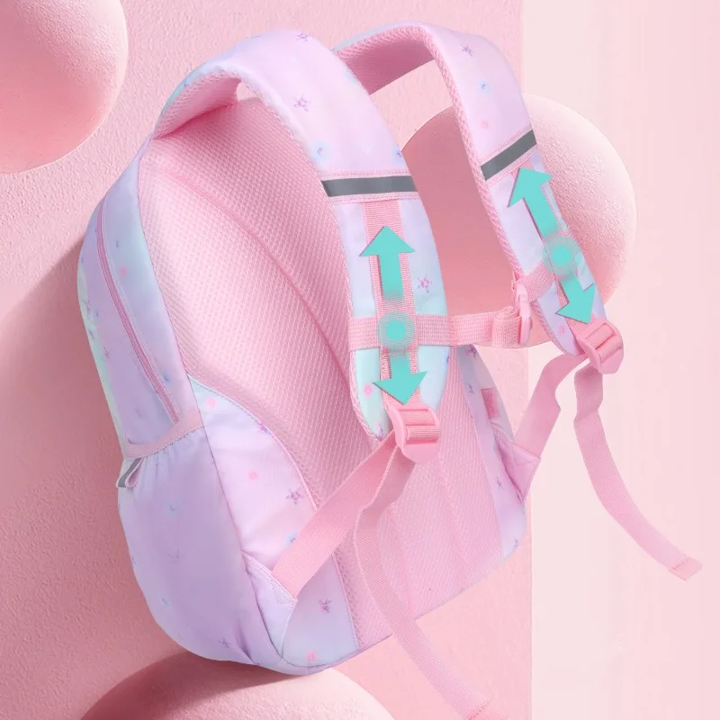 Disney Sofia Backpack for Girls Light Load Reduction Spine Protection Durable Children Single Shoulder Bag School Use