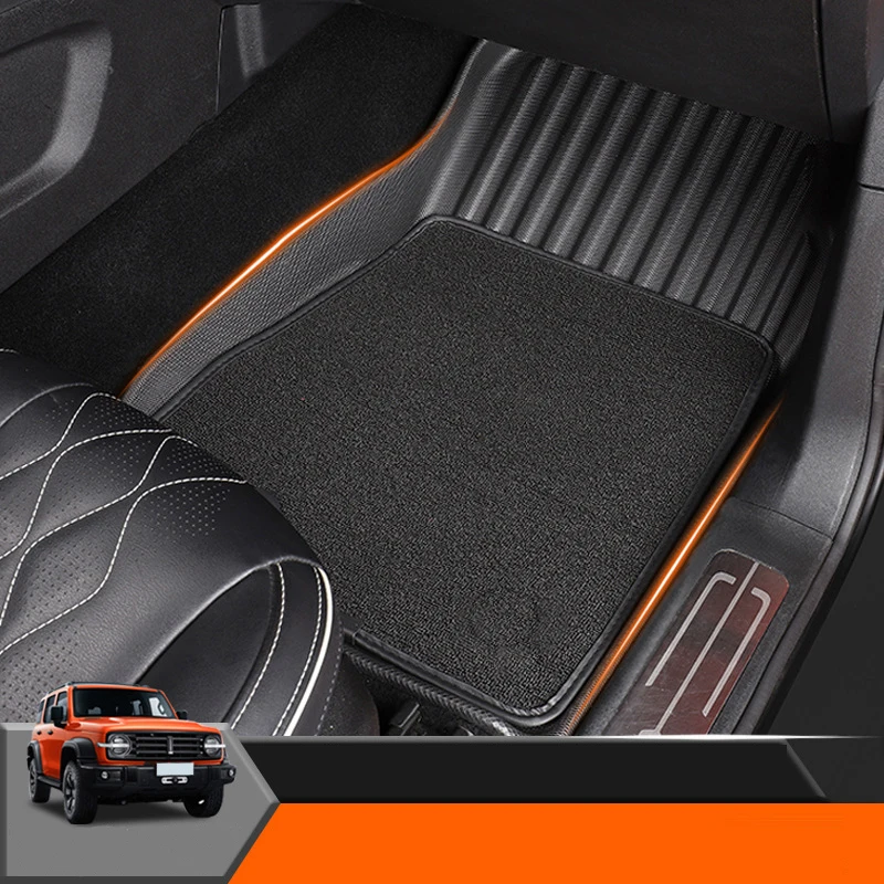 Car Floor Mats For Tank 300 2021-2025 Cargo Liners Trunk Mats Waterproof Non-slip Foot Pad LHD RHD Boot Liner Tray