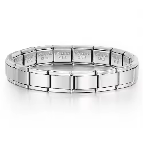 2025 New Men and Women Starry Colors 18 Pieces Italian Charm Fit 9mm Stainless Steel Modular Bracelet Wholesale Jewelry - Image 7