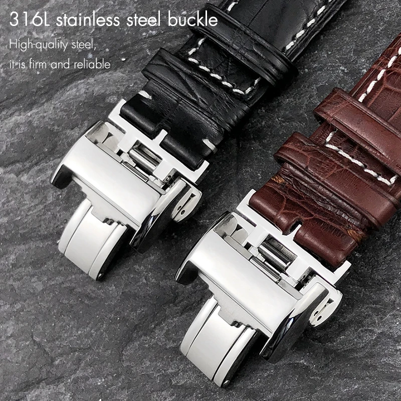 고급스러운 가죽 악어 가죽 19mm 18mm 20mm  - Luxury Watch Longines 리뷰 및 가격