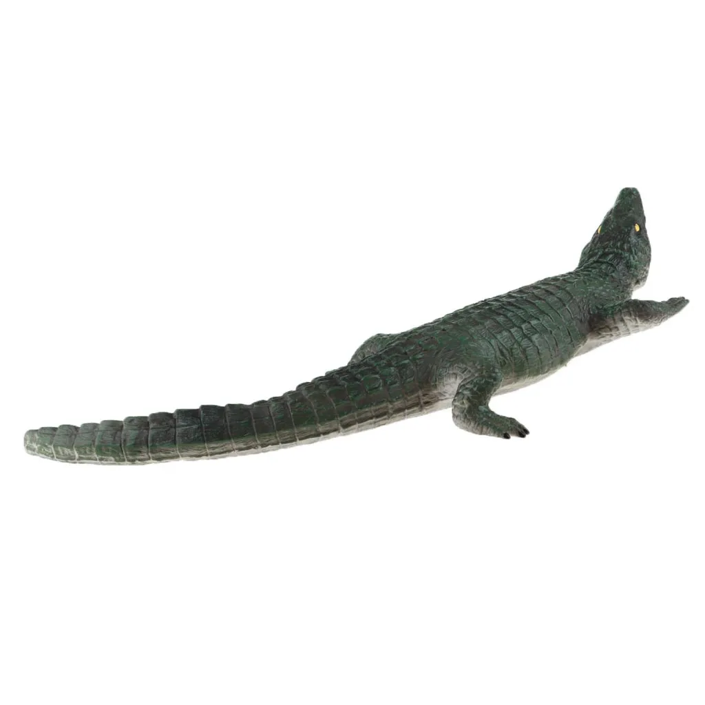 

Vivid Plastic Wildlife Animal Figure Toy Large 45cm Fake Crocodile Model