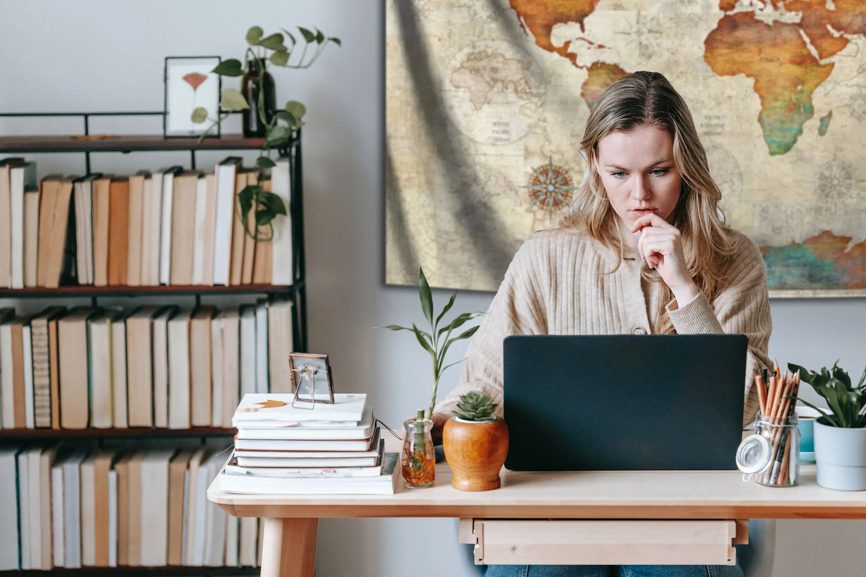 نسيج خريطة العالم من دان موريس، معلق على الحائط، ديكور المسافر، ديكور غرفة المعيشة المنزلية، قابل للغسل ومضاد للبهتان #2