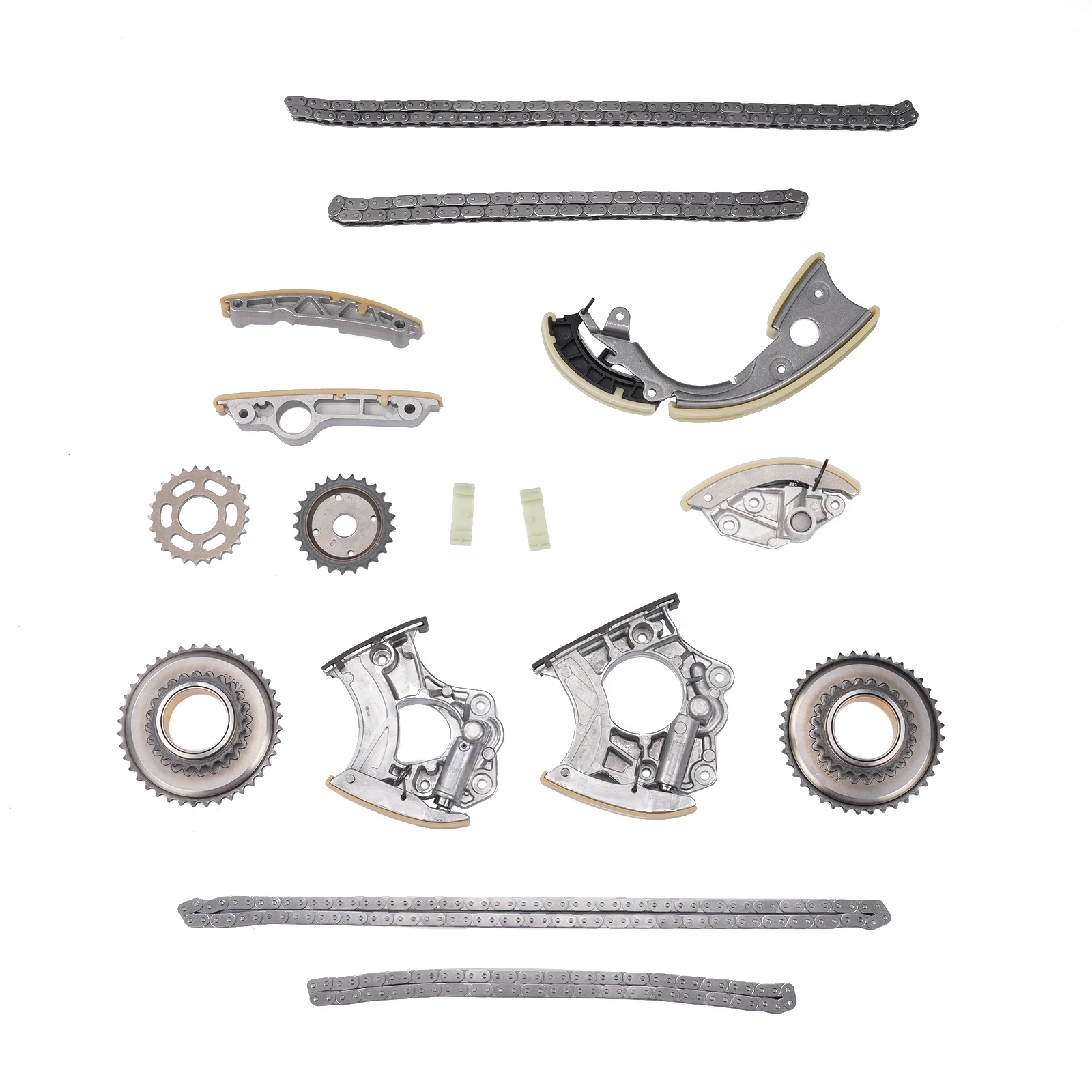 AP01 Timing Chain Kit Tensioner Guides Sprockets for VW Audi S4 A6 Porsche Panamera 06E109465 079109507AK 079109469AM 079109470