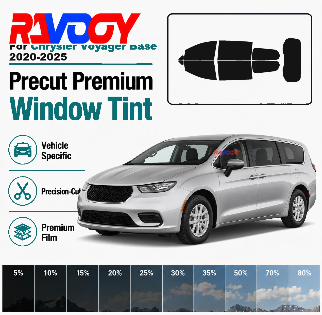 for-chrysler-voyager-base-2020-2025-ravooy-pre-cut-window-tint-film-vehicle-specific-full-kit-front-rear-windows-precision-cut