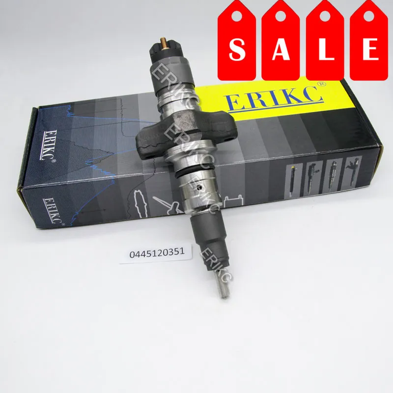 Diesel Fuel Injection Parts 0445120351 Injector Nozzle Assy Fuel 0445 120 351 Piezo Inyector 0 445 120 351 for Iveco