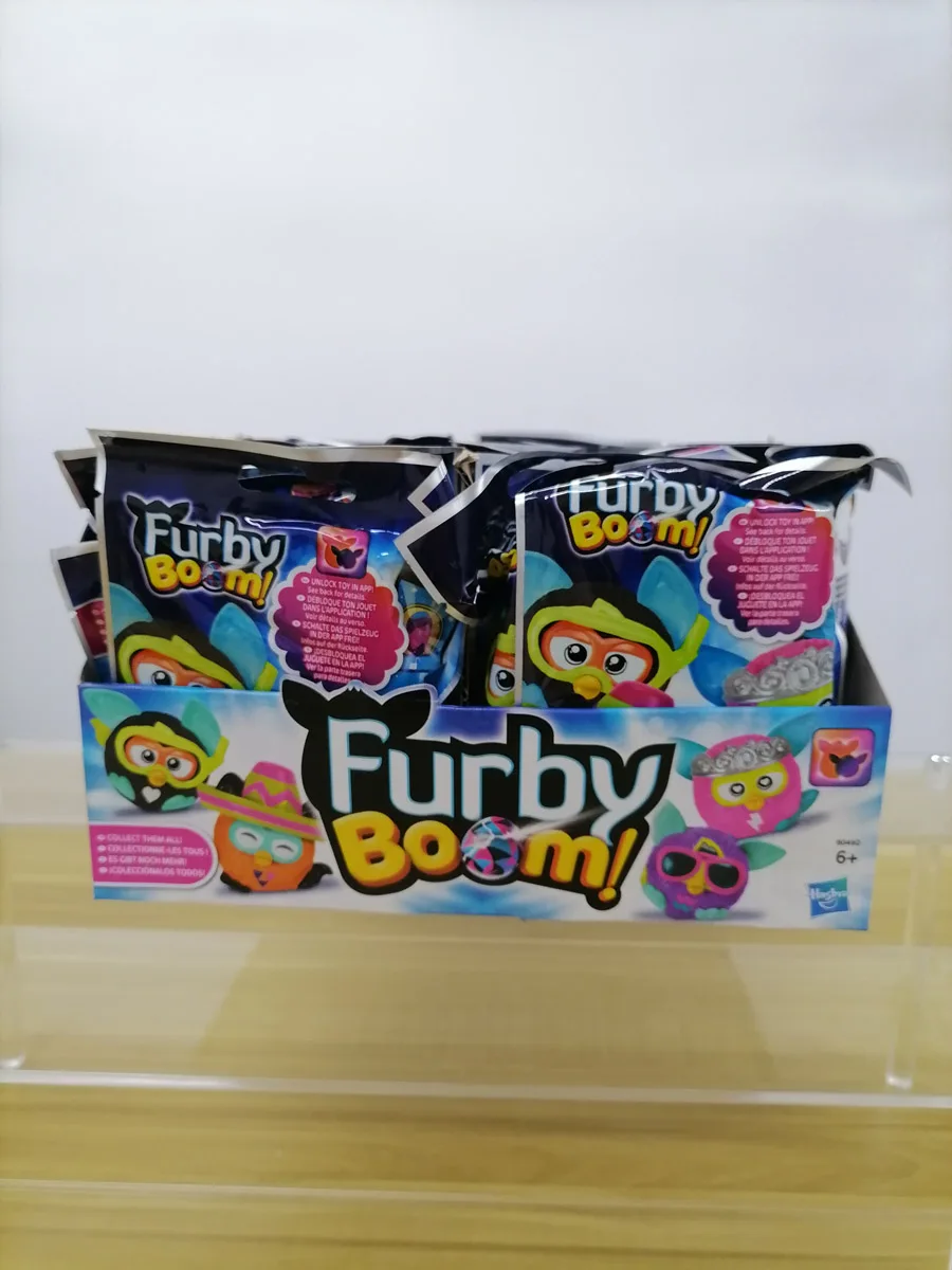 Hasbro Furby Boom Dolls Toys Mini Figurine Collection Cute Birds Children Gifts