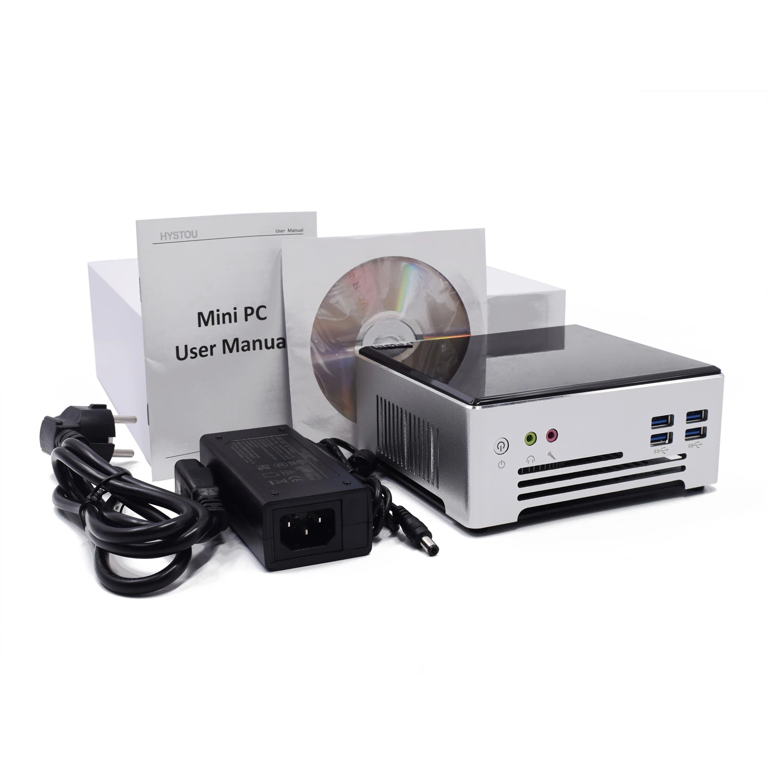 Hystou Gamer Mini pc 10th Generation Intel Core i9 I7 i5 32G DDR4 512G HD DP Mini Desktop Micro Computer Office PC Thin Client