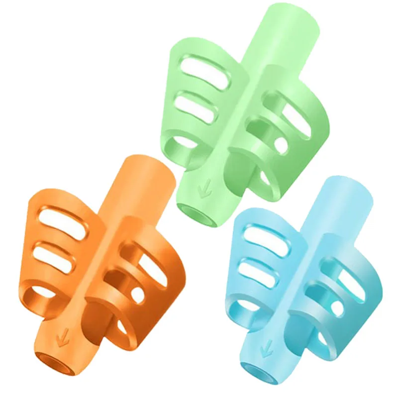 1-3 Pieces/children's Writing Pen Silicone Holder for Practice Learning To Help Correct Posture Student Device