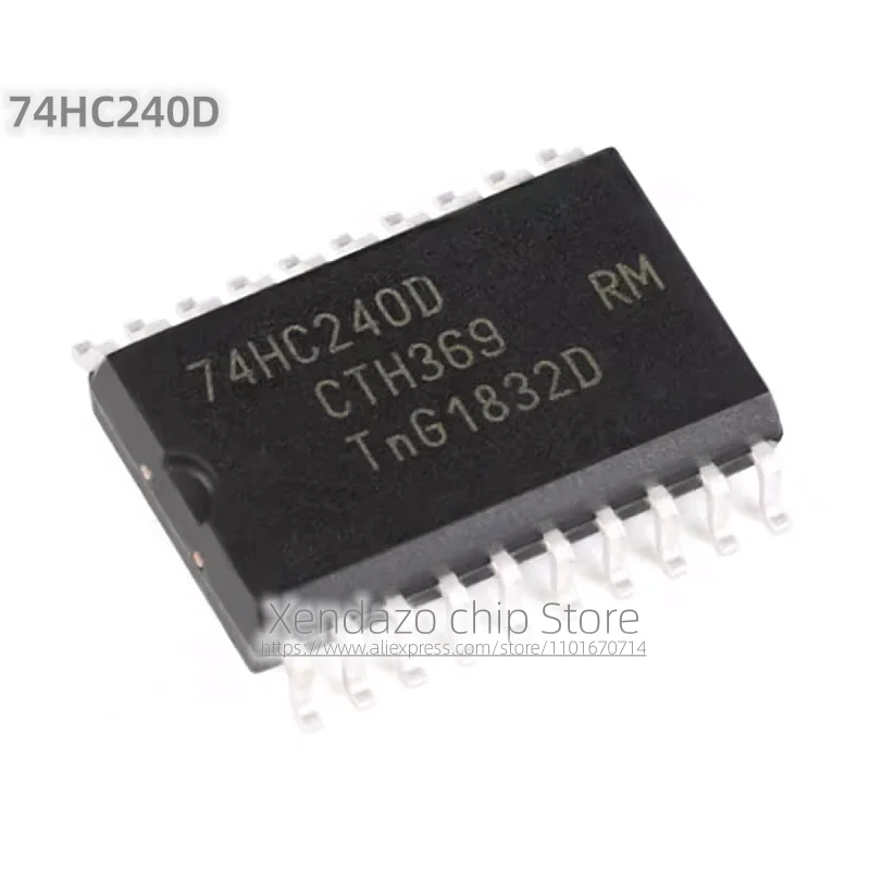 10pcs/lot 74HC240D SOP-20 package Original genuine Three state output eight channel buffer chip