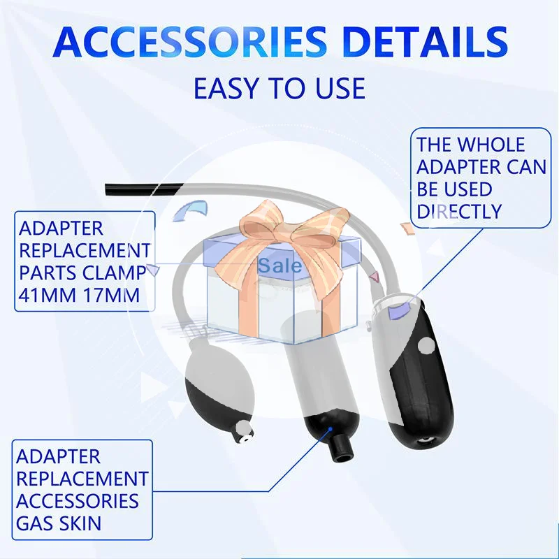 SDT206 Car Smoke Leak Detector Bladder Connector Adapter Easy to Carry for Emergency Vehicle Repair Use