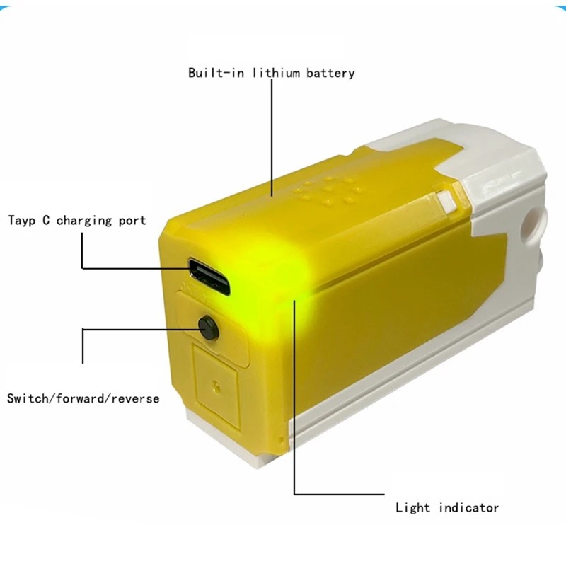 Rechargeable Lithium Battery ML Motor Building Blocks Power Set MOC Power Functions Part Support APP Control For 9686