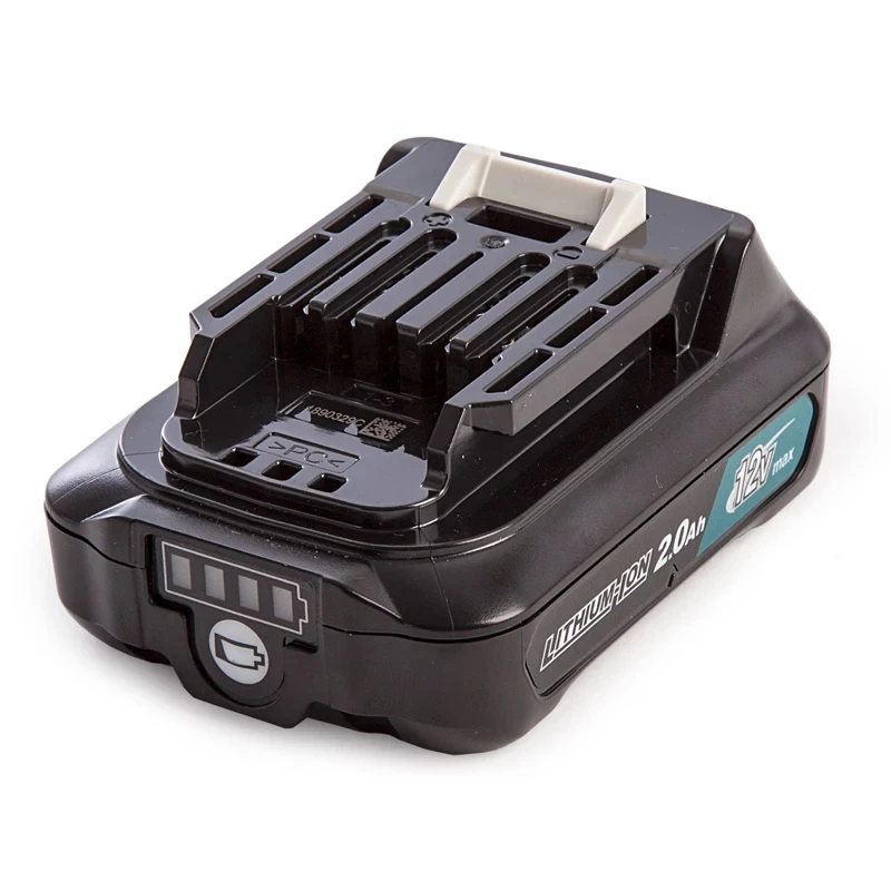 Makita BL1021B 12V 2.0AH Max CXT Lithium-Ion  Portable Battery LED Battery Charge Level Indicator Battery