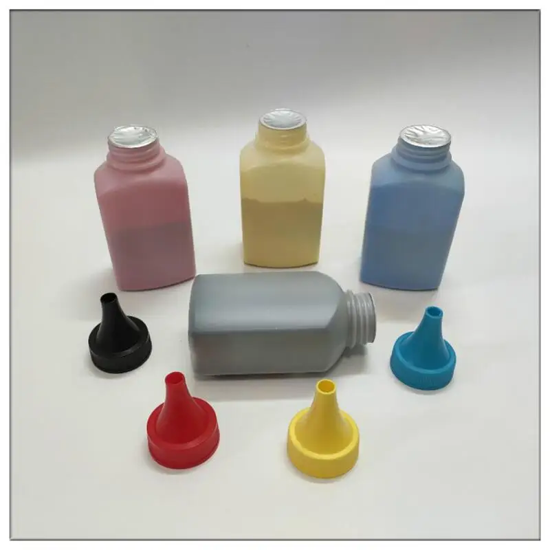 507A CE400A CE401A CE402A CE403A مسحوق حبر، لخرطوشة HP 500 M551 M570 M575 551 طابعة ملونة زجاجة إعادة تعبئة حبر مجموعة مسحوق