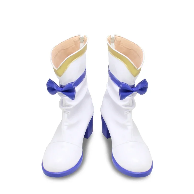 Umamusume joli Derby symboli Rudolf Cosplay chaussures bottes jeu Anime Halloween Costume accessoires chaussures hommes femmes