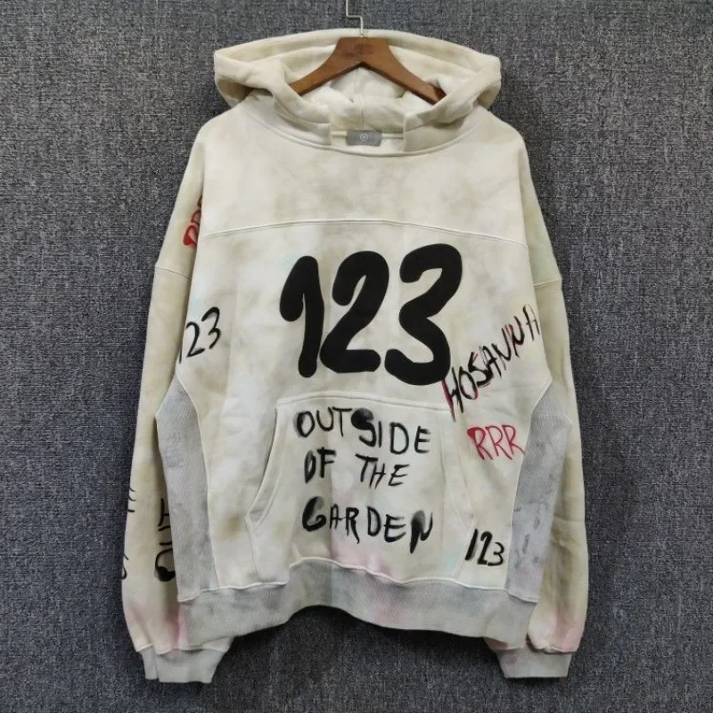 Hikigawa-Sweat à Capuche Vintage à Manches sulfpour Femme, Vêtement Décontracté avec Lettres Imprimées, Va avec Tout, PVD, Harajuku