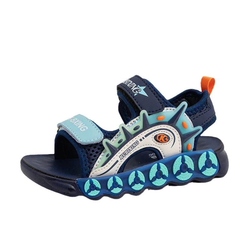 Neue rutsch feste weiche Unterseite atmungsaktive Jungen Schuhe leichte Kinderschuhe Kinder Mädchen Jungen Sandalen Kinder Strands andalen