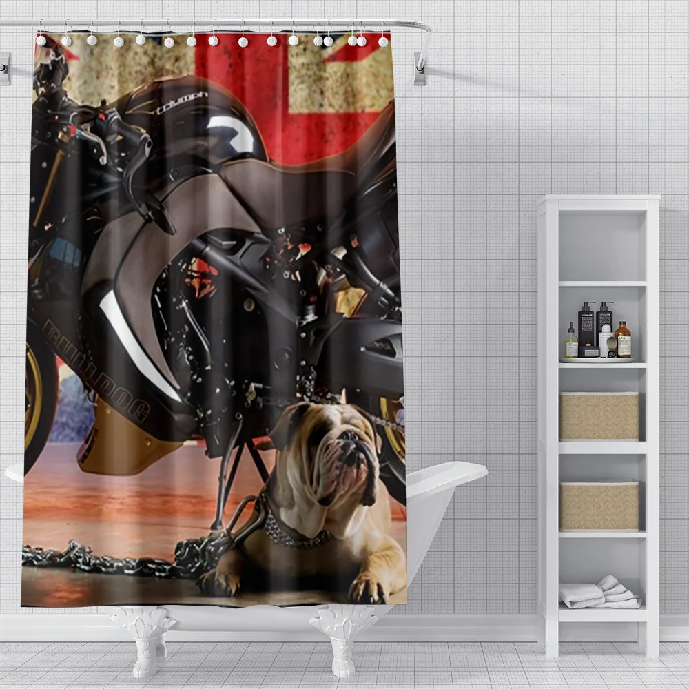 home shower curtains for bathroom Landscape animals waterproof fabric bathroom Curtains modern shower curtain 180x200 240x200