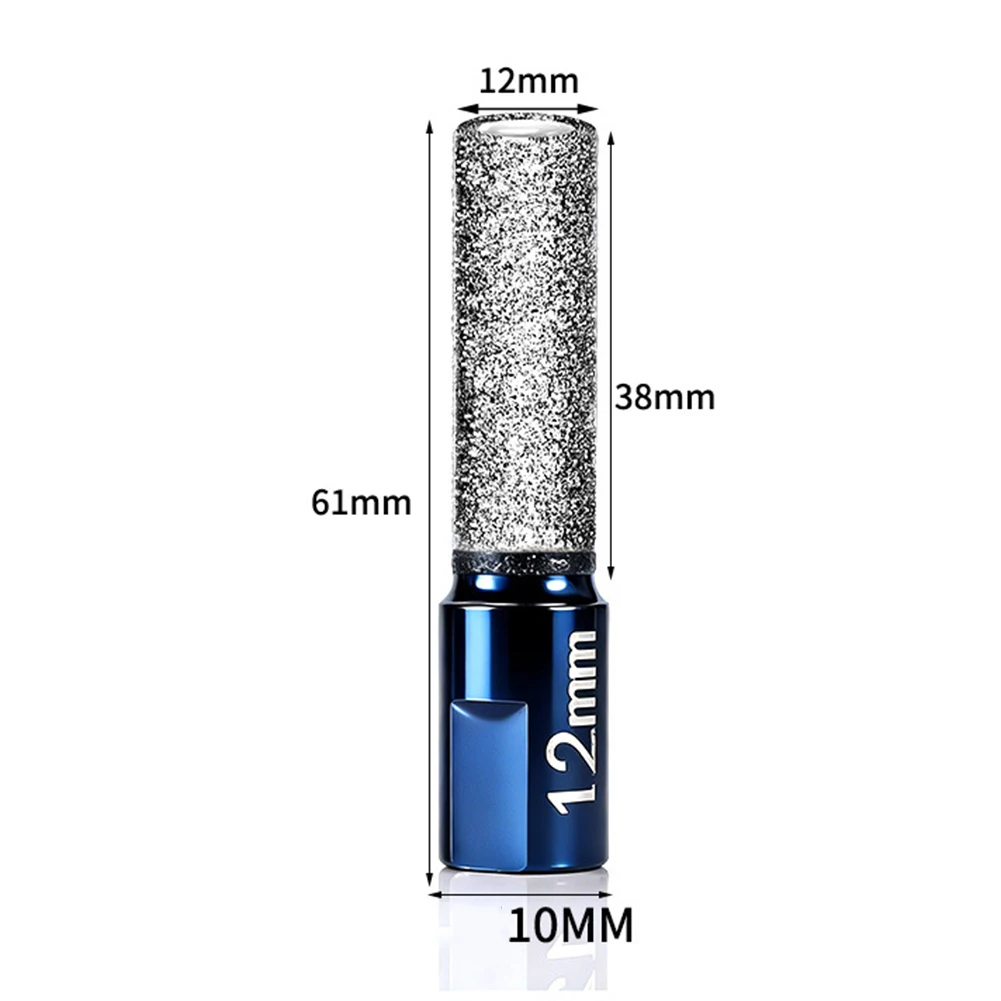 

Long Lasting Dry Diamond Drill Bit for Angle Grinder M10 Attachment No External Lubrication Needed for Smooth Hole Cut