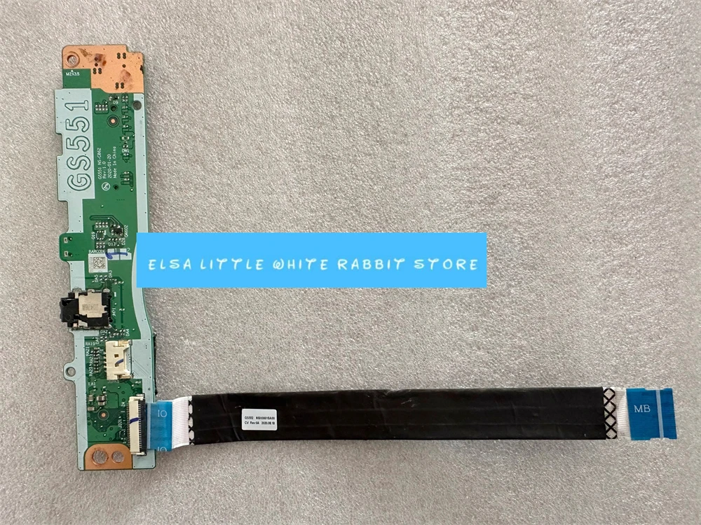 

Подлинная плата кнопки питания USB для Lenovo IdeaPad 3-15ARE05 с кабелем 5C50S25056 NS-C862