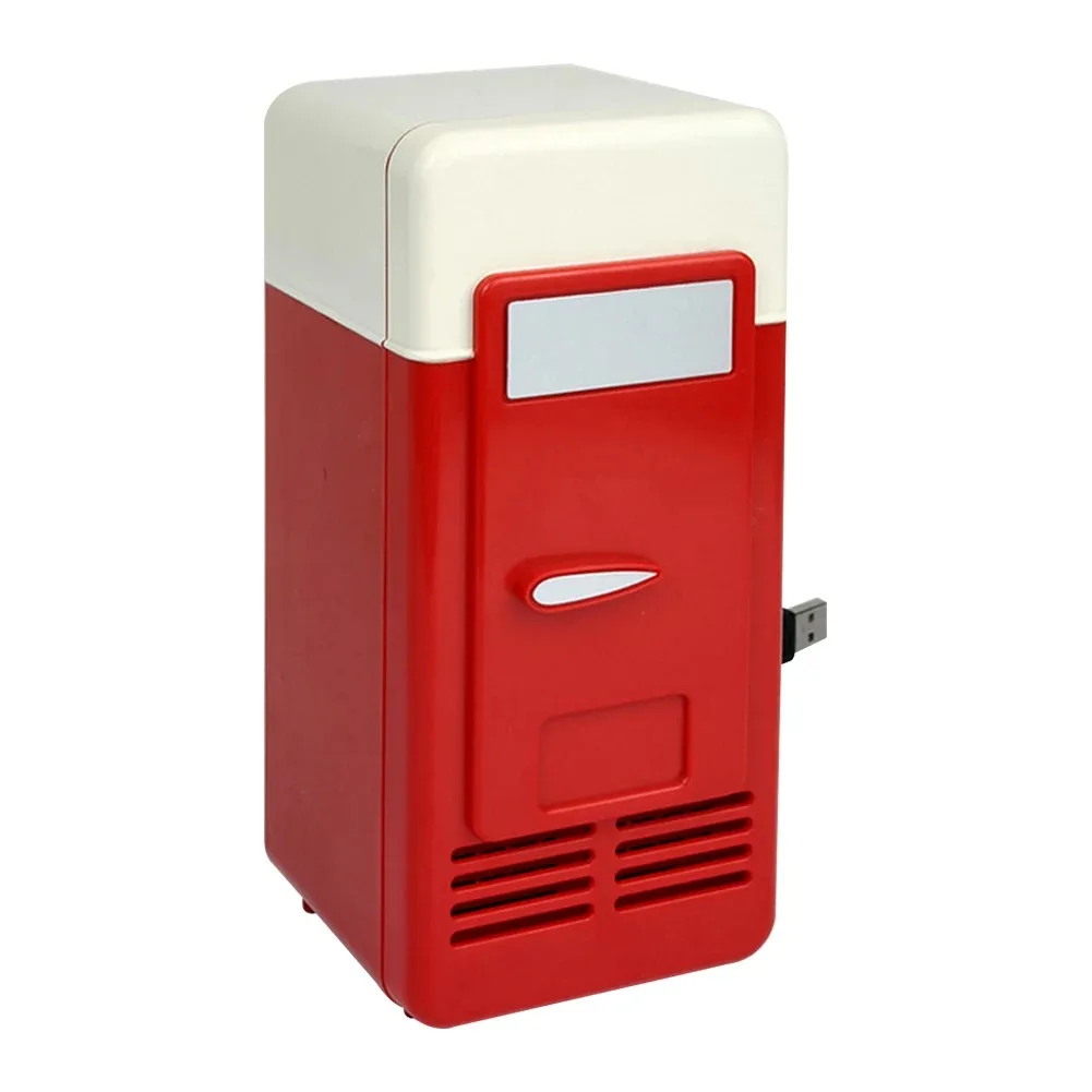 

5V Portable Electric Refrigerator USB Desktop Multifunctional Classic Practical Mini Car/Home Refrigerator Beverage Cooling