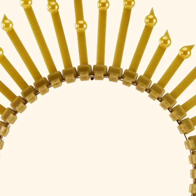 C71F Tocado Formal Tiaras Iglesia Diadema Mujer Decorativa para Cabello