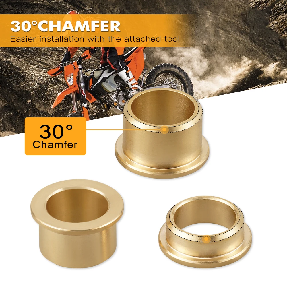 For KTM EXC250 EXC300 XC250 XC300 XCW250 XCW300 TPI 2019-2024 2023 EXC XC XCW Motorcycle Electric Starter System Bronze Bushes