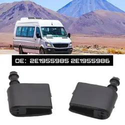 2pcs Windshield Wiper Washer Nozzle Spray Jet For Mercedes Sprinter 2500 3500 Crafter 2E1955985 2E19559862 F5A2