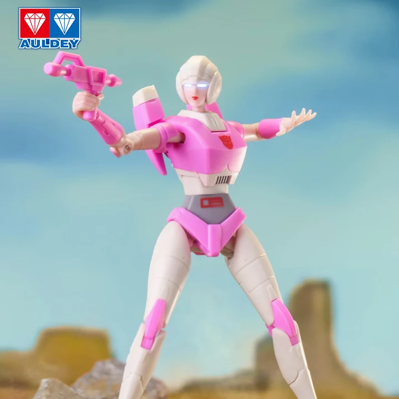 Figura di sorella d'azione Arcee&Elita-1 articolata, bambola Transformers per ragazze, esercito Autobot posizionabile, regalo di Natale ideale per bambini