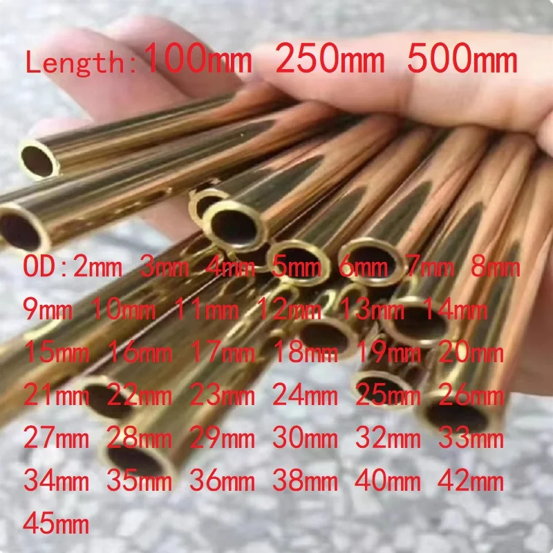 1PC Brass Tube Od 2… - image