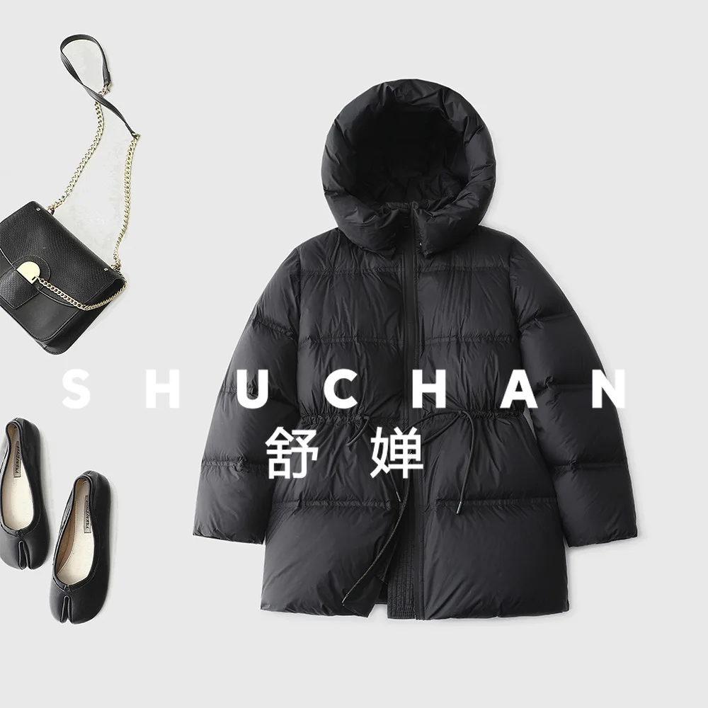 90 بطة بيضاء أسفل، سترة سميكة أسفل المرأة سترة منتفخة Camperas De Mujer Invierno 2025 معطف المرأة