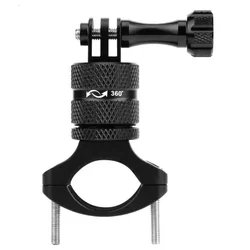 Mountain Bike Camera Handlebar for gopro HERO 12 11 10 9 8 7 6 5 4 3 2 Session Mountain Bike Mount Aluminium 360 Degree Rotation