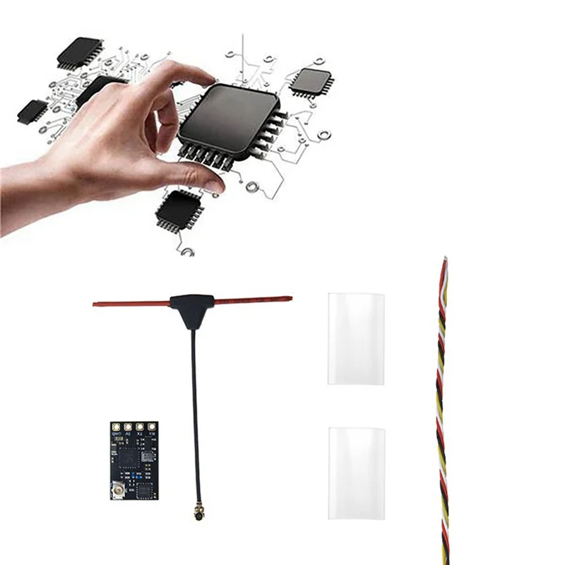 【NOVO】5X ELRS NANO 2.4Ghz RX EXPRESSLRS 2400 RX Receptor para FPV Drones de Longo Alcance Quadcopter