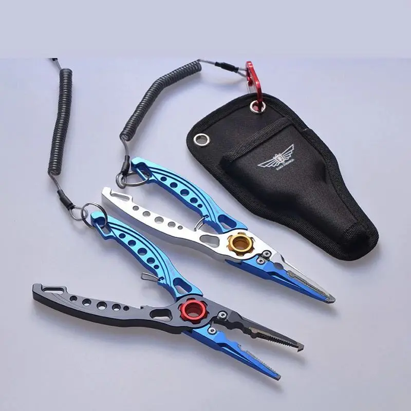 High-Precision Lengthened Roadrunner Multi-Functional Titanium Alloy Hook Removal Pe Fish Line Scissors Fish Control Tools