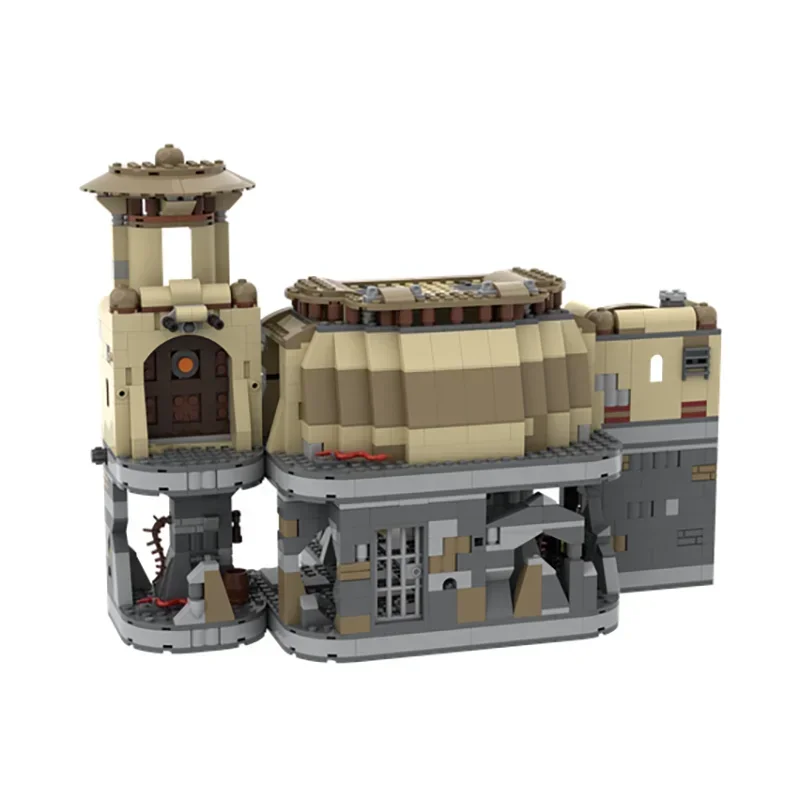 Star ภาพยนตร์ Moc Building Blocks ภาพยนตร์ที่มีชื่อเสียงฉาก Hunter Throne Room รุ่นเทคโนโลยีอิฐ DIY ประกอบของเล่นเด็กเด็ก