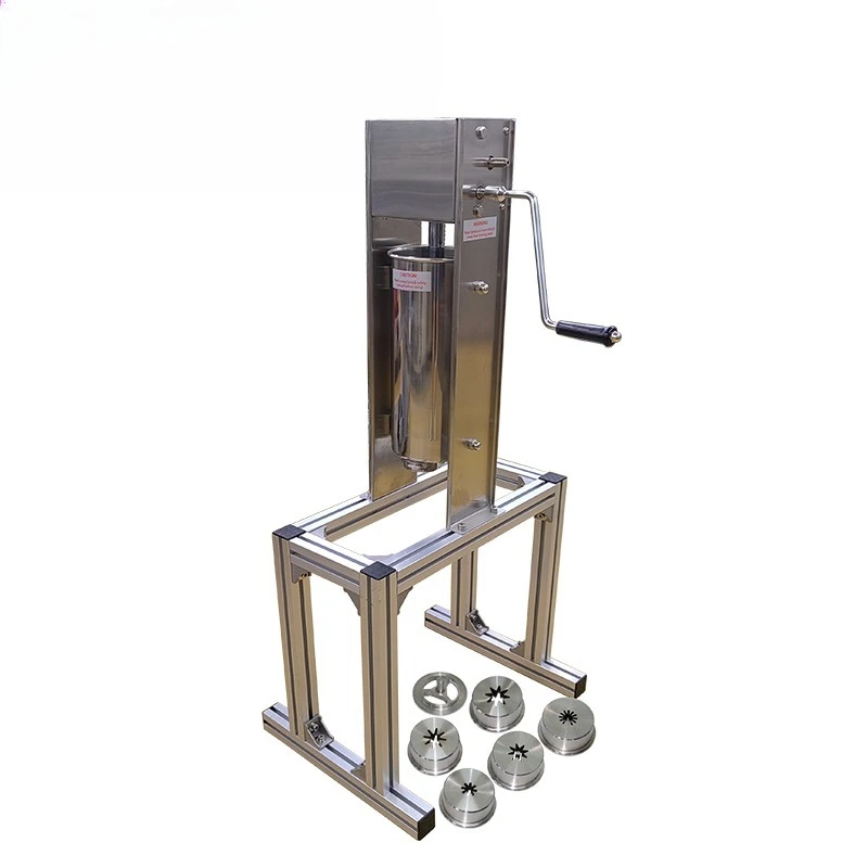 

Commercial Desktop Hand Latin Fruit Machine Vertical Manual Multi-flower Ginaco Fritters Machine