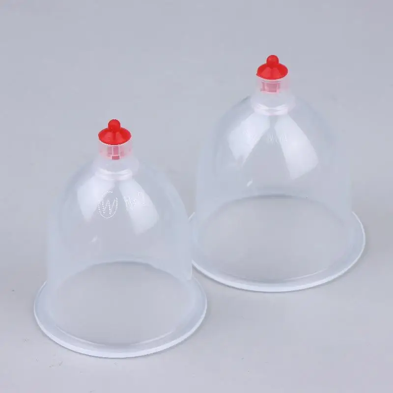 

Одноразовые банки для массажа и ухода за здоровьем, пластиковые вакуумные банки для красоты и спа, вакуумный массажер с насосом