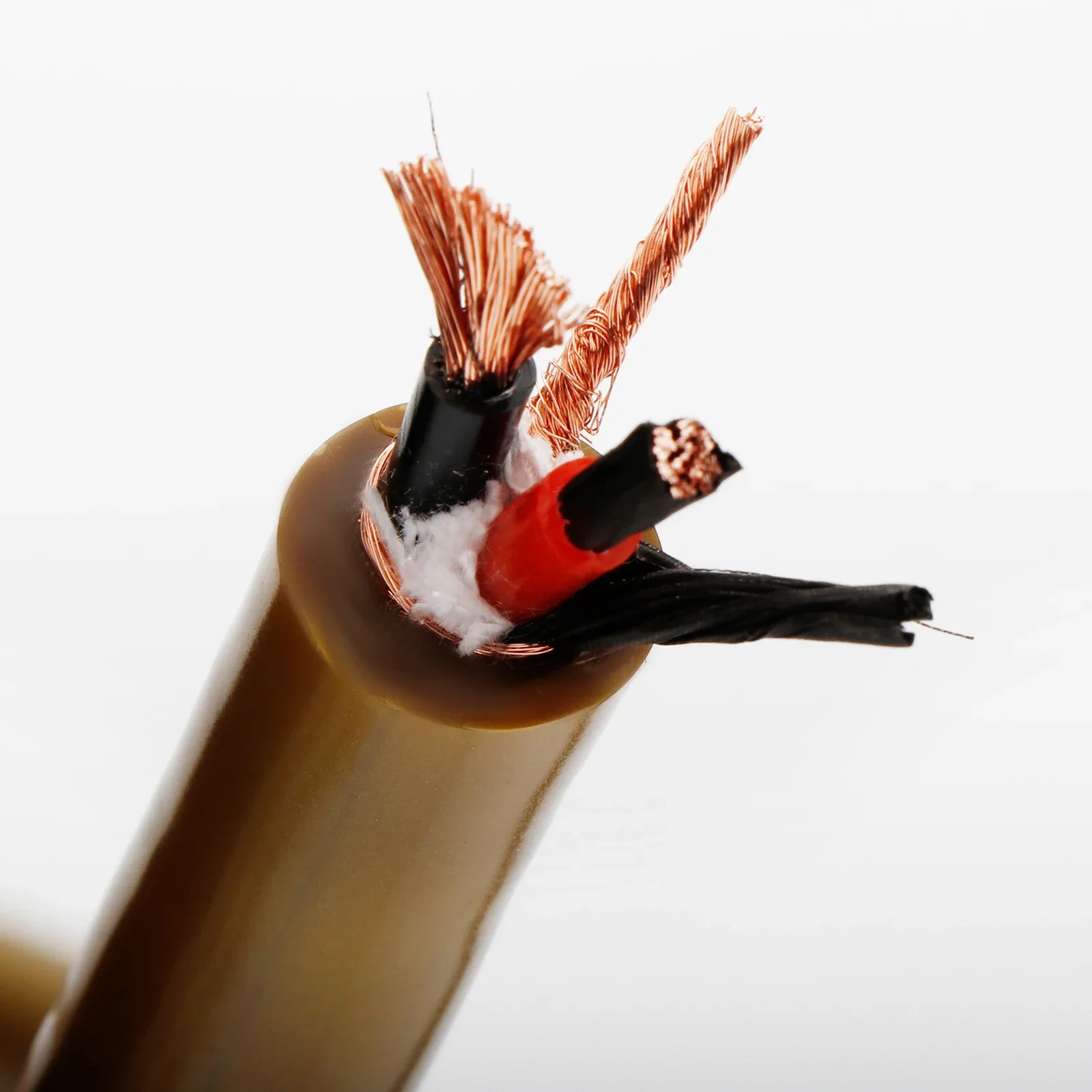 L326kabel Speaker pengisi katun murni dengan pelindung Graphene untuk penggemar Audio HiFi DIY-11AWG, isolasi PVC, katun murni