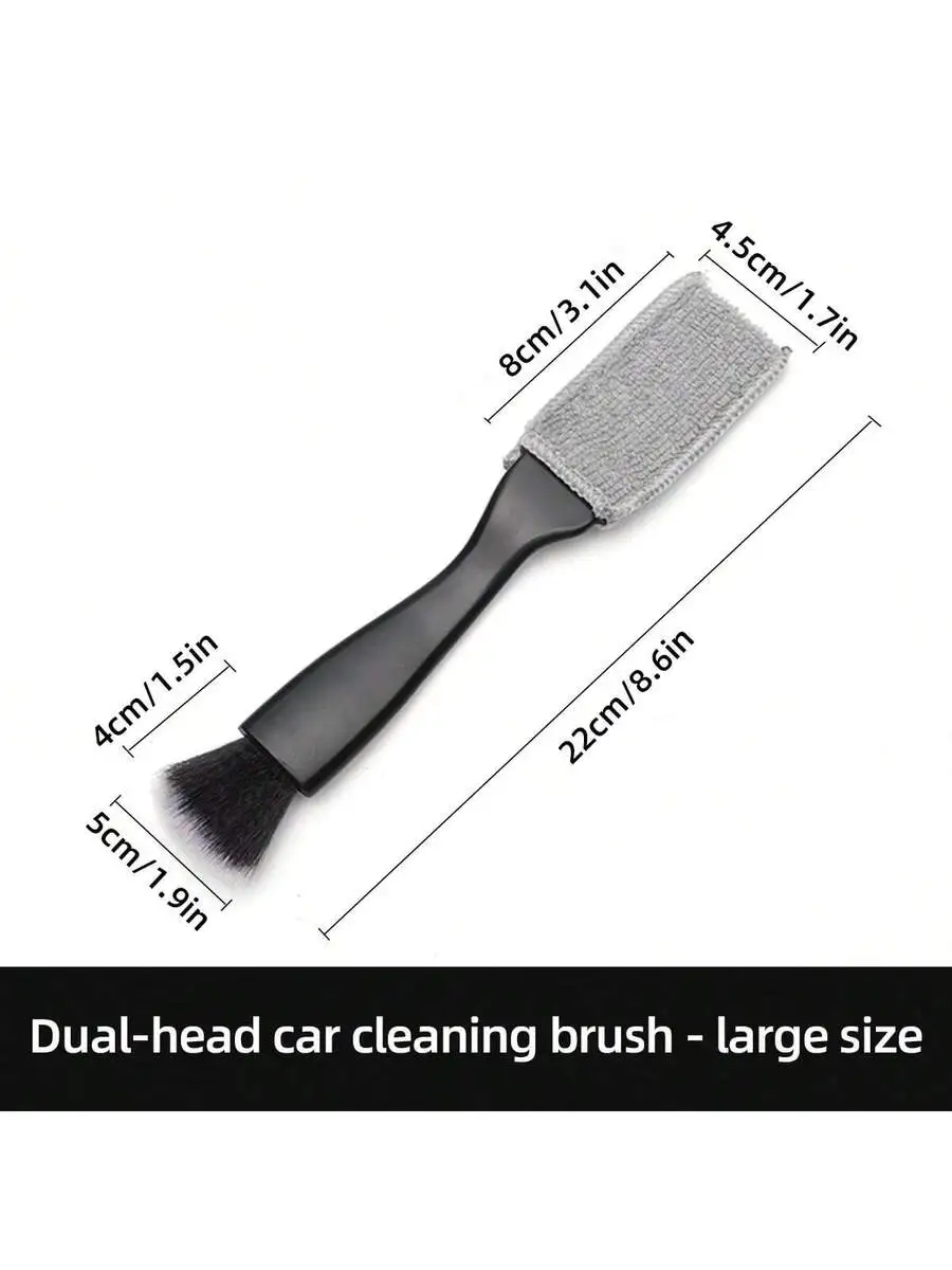 Auto Detailing Supplies,1pc Multi-Functional Car Interior Crevice Cleaning Brush, Office & Home Dust Removal, Car Air Vent