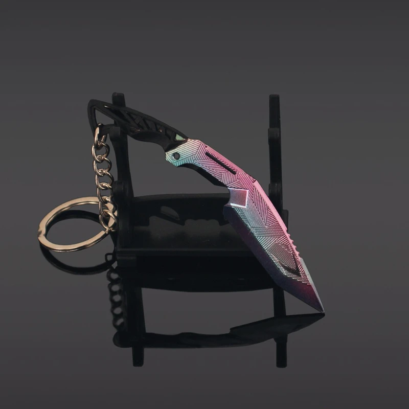 9cm/3.54in Arena Breakout Periferyjny Wisiorek Miniaturowy Stołyk do Kuty Żelaza Nepal Metalowy Brelok Zabawki Modely Broni