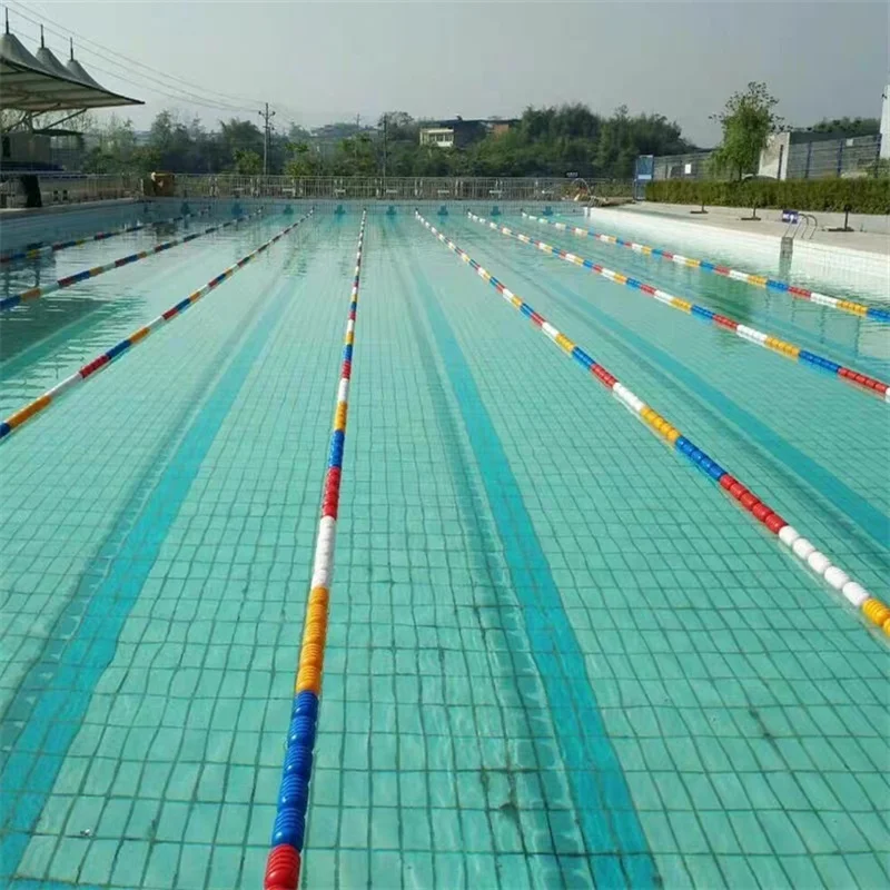 Anti Wave Racing Pool Lane Line Floating Lane Rope for International Competition Pools Plastic Swimming Pool Dividerpromote sale
