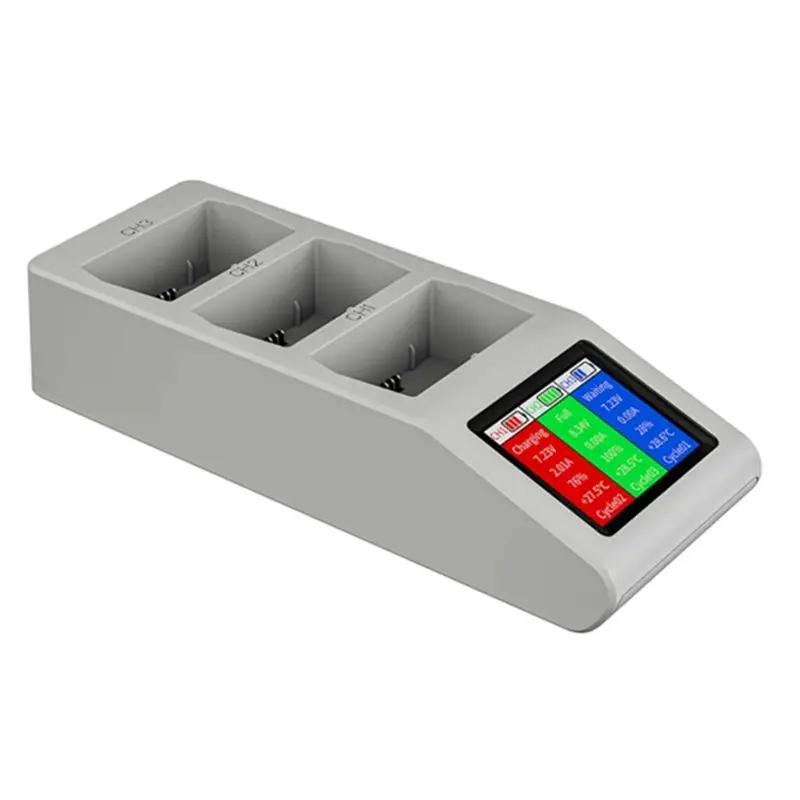 

A23F - Зарядный хаб для аккумуляторов DJI Mini 3/3 Pro/Mini 4 Pro, аксессуар для зарядки 3 смарт-аккумуляторов