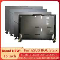 For ASUS ROG Strix 16 2023 G634JZ G634JY ROG Strix G16 G614 G614JZ G614JU Notebook LCD Back Cover Hinges Front Bezel Laptop Case